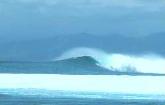 Plygrounds wave Nusa Lembongan. Bali.